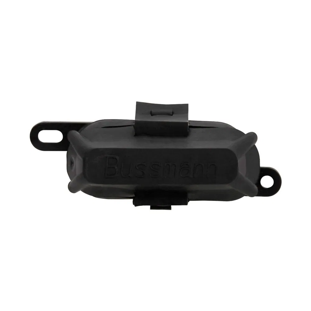 HMEG – BUSSMANN Fuse Holder, AMG Stud Mount Fuse 8 To 1/0 AWG 500 Amperage Max Rating Bolt-In Without Fuse Single